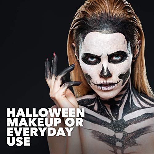 White Foundation for Gothic & Cosplay Makeup - Full Coverage, Vegan & Oil-Free