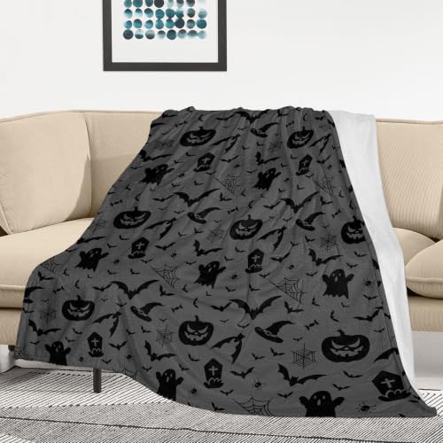 Halloween Blanket Witches Hat Design 40x60in Ultra Soft Fleece Throw