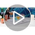 12 Pack White Plastic Serving Trays - Elegant Wedding & Event Platters