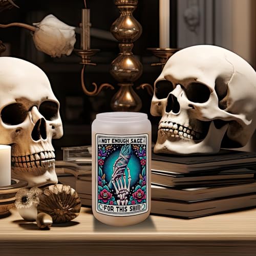 Tarot Card Skeleton Hand Mug - Gothic Witchy Gift for Women & Men