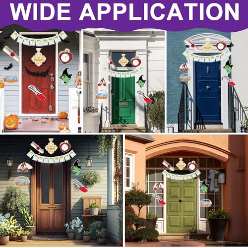 Wizard Halloween Car Decorations Kit for SUV - Trunk or Treat Theme with Backdrop & Accessories - The Wizard Variation