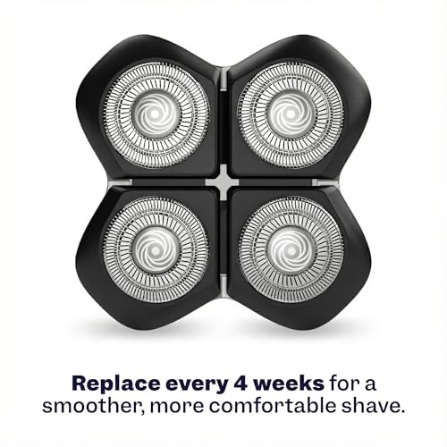Replacement Blades for Head Shaver - Compatible with Flex Series Pro - High-Performance Razor Refills