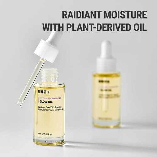 ROVECTIN Barrier Repair Face Oil - Antioxidant Neroli Oil for Anti-Aging | Fast Absorbing, Non-Greasy Glow | Vegan Korean Skincare (1.01 fl oz)