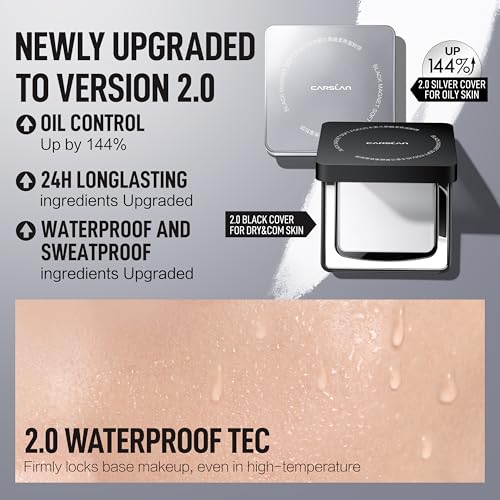CARSLAN 2.0 Black Magnet Soft Focus Setting Powder - Translucent Oil Control