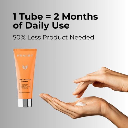 Foot and Elbow Cream – Urea Formula for Dry, Cracked Heels – Renewal & Softening Cream with Retinol, Vitamin B5 & E – Non-Greasy Formula for Dry Feet, Calluses & Rough Skin, 3.3 fl oz