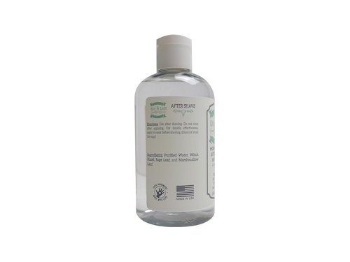 OAK & SAGE Homeopathic After Shave - Unscented, 100% Herbal Formula - 8oz, Alcohol & Chemical-Free