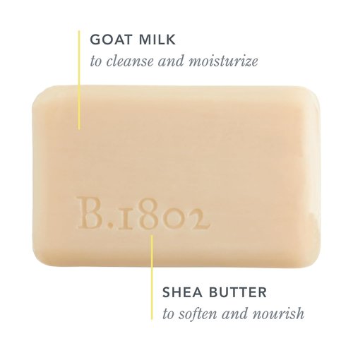 Beekman 1802 Goat Milk Soap Sampler - Moisturizing Hand & Body Bars with Shea Butter | Assorted Scents, 3.5 oz (Pack of 5)
