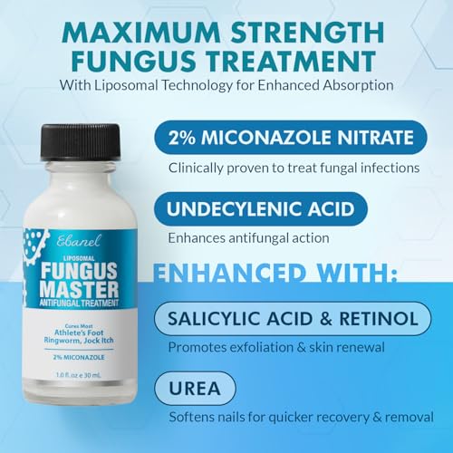Urea 40% Foot & Skin Moisturizer with Antifungal Treatment Bundle - 4.6 Oz & 1 Oz