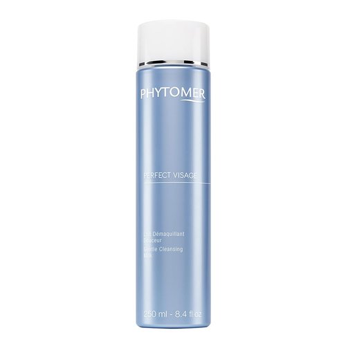 Phytomer Perfect Visage Gentle Cleansing Milk - Moisturizing Daily Face Cleanser & Makeup Remover | Eco-Friendly 250ml