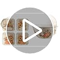 Pumpkin Serveware Platter 13.75x11.5 Inches - Harvest Morning Fall Decor