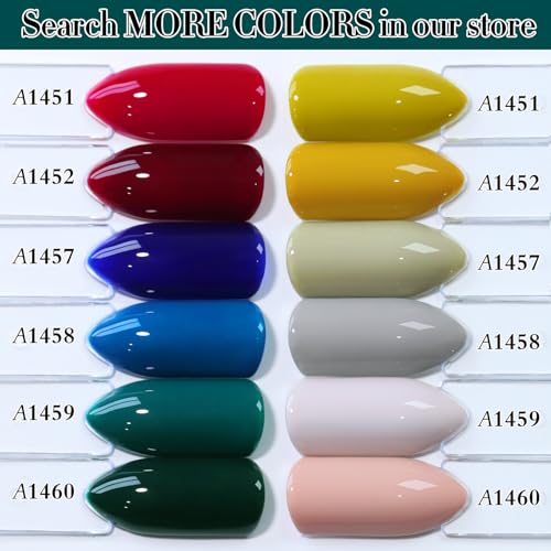 Teal Green Double Rhythm 15ML Gel Nail Polish - Same Color, Soak-Off, Long-Lasting