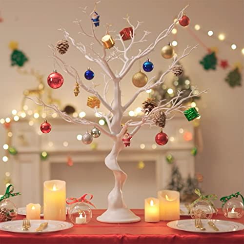 White Artificial Manzanita Tree Centerpiece - 2ft 6in Wedding & Party Decor