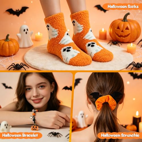 Halloween Gift Basket for Women & Teens - Spooky Self-Care & Accessories Set