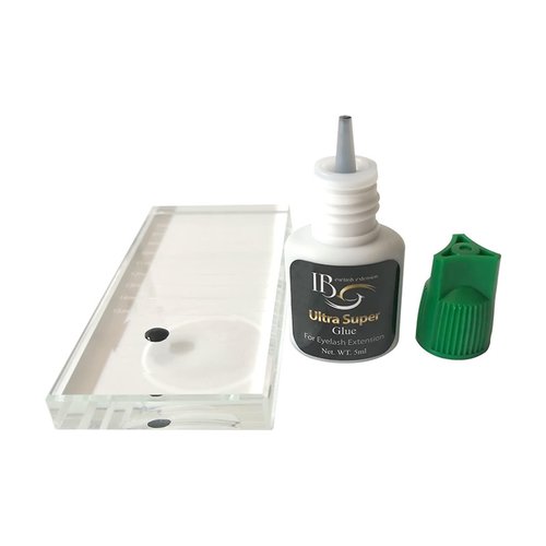 GUISHANLI IB Ultra Super Glue for False Eyelash Extension I -2 Second Dry Professional Adhesive for Eyelashes Keep Away from Sunlight Moisture and Heat (Color : Black)