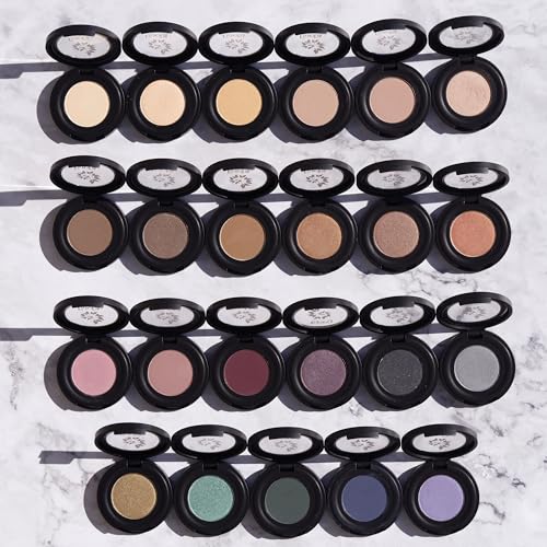 Organic Eyeshadow Jupiter - Natural Finely Pressed Powder for Sensitive Eyes