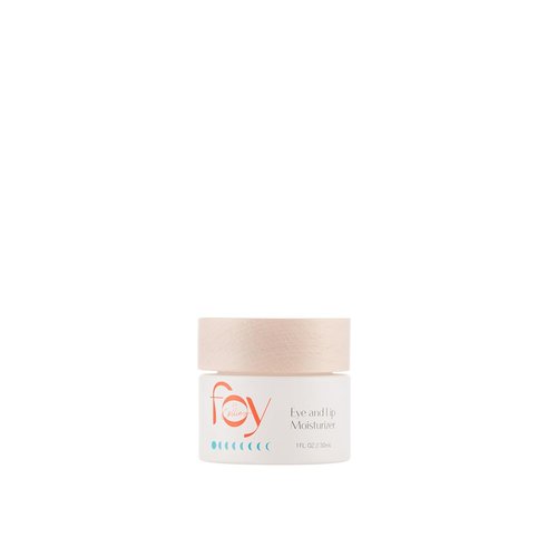Foy Illuminate+Smooth Eye and Lip Moisturizer - Luxurious Anti-Aging Hydration with Hyaluronic Acid | 1 oz