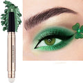 Bright Green Eyeshadow Stick Makeup - A15 Shimmer Waterproof & Hypoallergenic