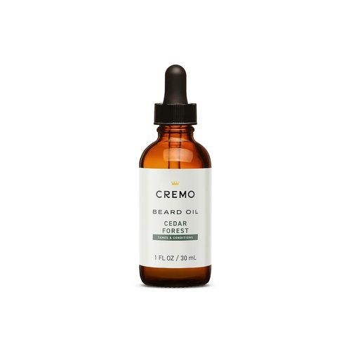 Cremo Beard Oil - Revitalizing Cedar Forest | Restore Moisture & Soften Beard, 1 fl oz
