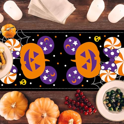 Halloween Table Runner 72 Inches Long - Festive Holiday Decor