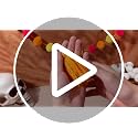 Yellow Pom Pom Garland 5 ft Diwali Party Decoration - 10 Pcs
