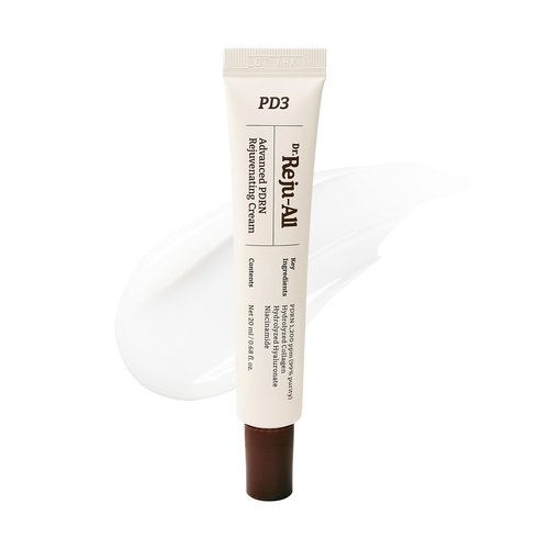 Dr. Reju-All PDRN Rejuvenating Cream - 1200ppm Face Moisturizer for Glass Skin & Plumping - 0.7 Fl Oz