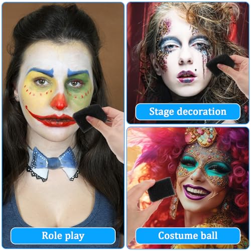 Special Effects Makeup Sponges 12 Pack for Halloween & Cosplay