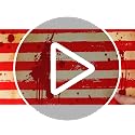 Creepy Carnival Table Runner Roll - 25 Feet Long x 16 Inches Wide - Creepy Circus Variation