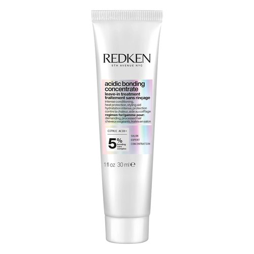 Redken Acidic Bonding Concentrate Leave-In Conditioner - Strengthens Weak Hair, Heat Protection & Bond Repair