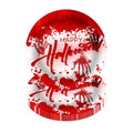 Halloween Bloody Handprint Paper Plates 9 Inch - Disposable Party Tableware (32 Pack)