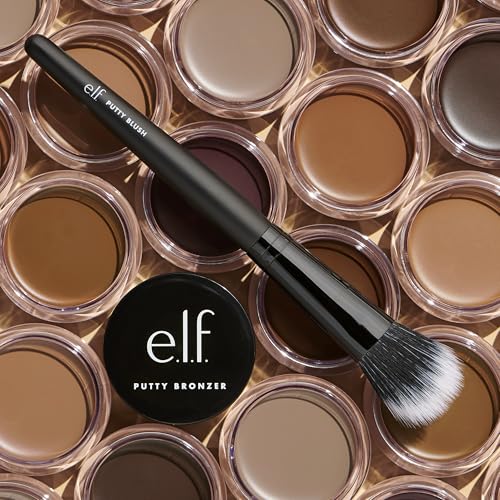 Vegan Synthetic Blush Brush for Cream & Putty Formulas - Airbrush Finish