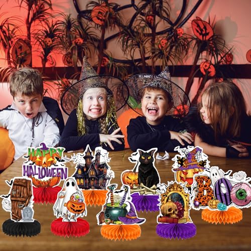 Halloween Centerpiece C-Halloween Centerpiece 01 - 9 Pack Table Decor for Parties