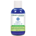 Clean + Easy Post Waxing Treatment, Azulene Oil – for Sensitive Skin, Soothes Irritation & Removes Wax Residue After Hair Removal, After Wax Care, 2 oz