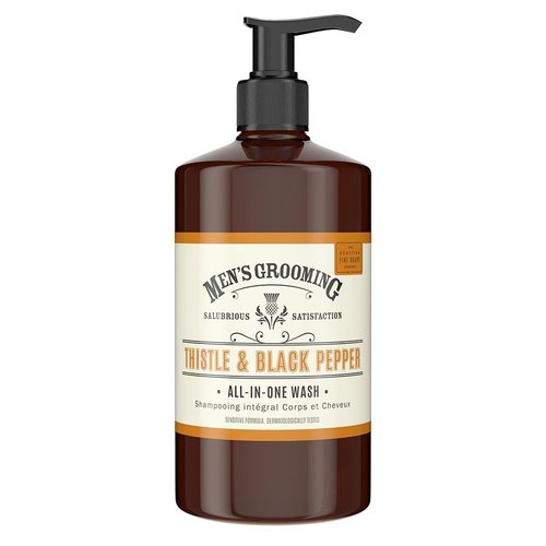 Scottish Fine Soaps Co. Thistle Pepper Body Wash - Nourishing Formula | 500ml Size
