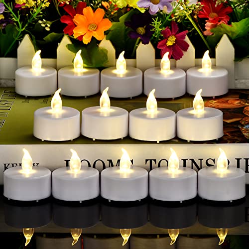 Battery Operated Flameless Tea Lights - Warm White 200 Pack for Decoration - Variation of THIS listing