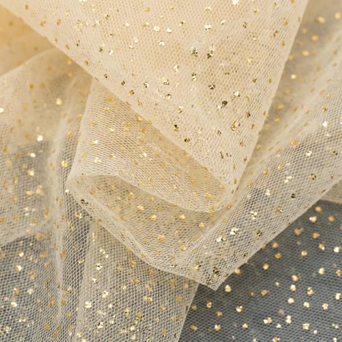 10pcs Fall Halloween Table Runner - Champagne Gold Metallic Sheer 10 ft - Windkream
