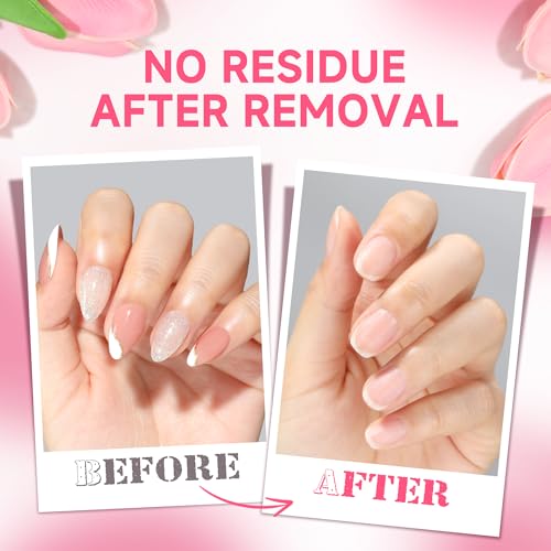 Nail Glue Remover Gel - Gentle, Acetone-Free for Press-On Nails - 2x12ml | Variation of THIS listing