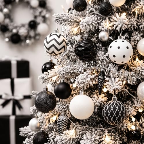 Valery Madelyn Christmas Ball Ornaments Set - 30pcs 2.4 Inch Large Tree Decorations