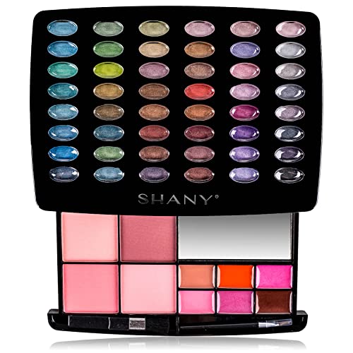 Glamour Girl Makeup Set with Eyeshadow Palette, Blush, Lip Gloss & Mirror - Variation GLAMOUR