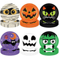 Spooky Halloween Paper Plates 120 Pack - 7 Inch Disposable Party Tableware