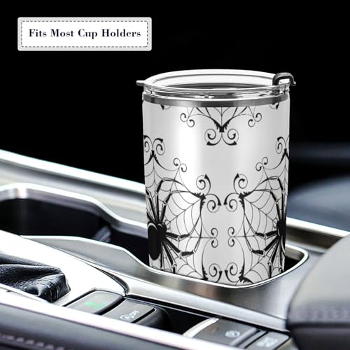 Halloween Spider Insulated Travel Mug 20oz - Back to School Holiday Gift - Variation Multi-005