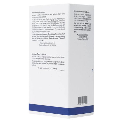 Pevonia Preserve Body Moisturizer - Hydrating Formula for Soft Skin | 5 oz.