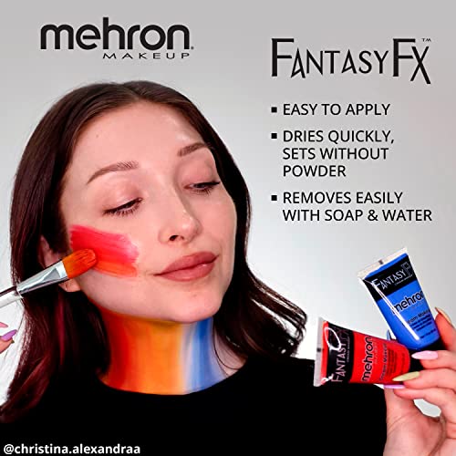 Water-Based Gold Face & Body Paint 1 Fl Oz - Fantasy FX Makeup