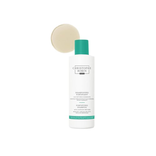 Christophe Robin Fortifying Shampoo - Amaranth Peptides for Thinning Hair | Reduces Breakage, 8.4 fl. oz
