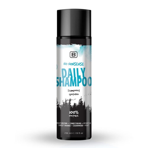No Nonsense Daily Shampoo - Vegan, Biodegradable Formula for Hydration & Breakage Prevention | 16 oz