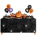 6 Ft Halloween Spider Web Tablecloth Spooky Party Decor