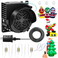 Inflatable Fan Replacement 12V 1.0A with LED Lights & Adapter for Halloween Christmas Decorations - Variation of 12V/1.0A