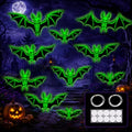 10PCS Glow-in-the-Dark Skeleton Bat Decorations for Halloween - Variation of THIS listing 10