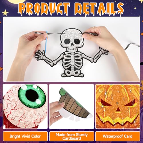 Halloween Banner Decorations Ghost Horror - Black Halloween Party Banner