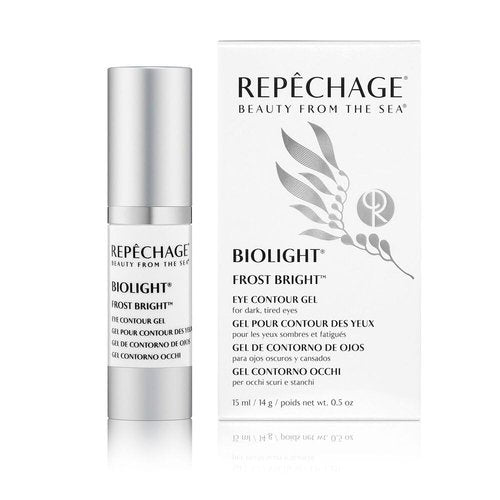 Repêchage Biolight Frost Bright Eye Contour Gel - Cooling Gel with Caffeine & Peptides - Reduces Puffiness & Fine Lines - 0.5 oz / 15 mL