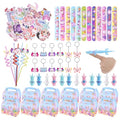 Axolotl Party Favor Kit - 80 Pieces for Birthday & Event Decor